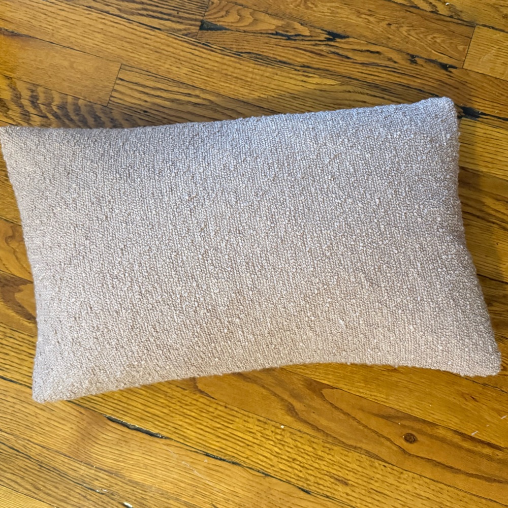 Set of 2 Dusty Rose Throw Pillow Cases